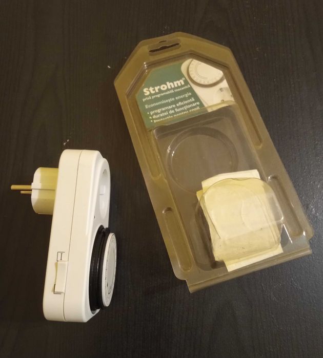 Priza programabila mecanica Strohm, 16A, 3600W, protectie copii