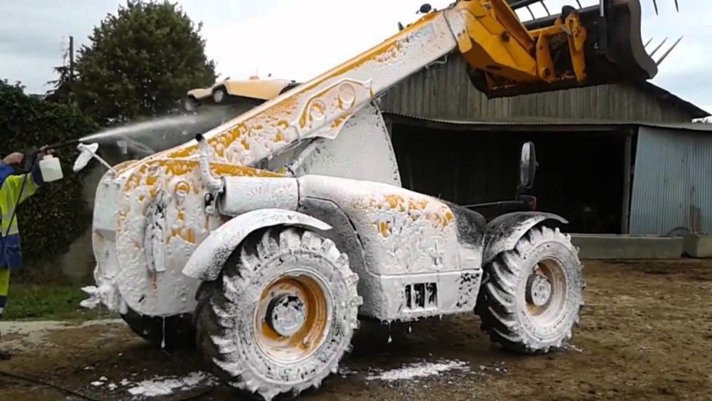 Spuma activa utilaje.Detergent concentrat utilaje 20L.Curata vaselina