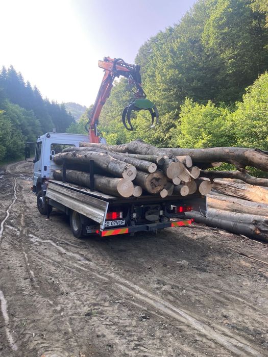 Transport balastru nisip pietriș cu autobasculantă 7,5 tone Sibiu