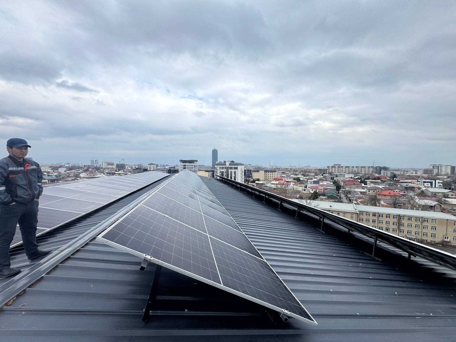 Қуёш панеллари ўрнатиш | 20–500 кВт гача | Кафолат
