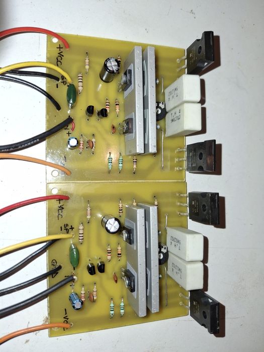 Kit amplificator 2x100w/8ohmi cu finali mosfet