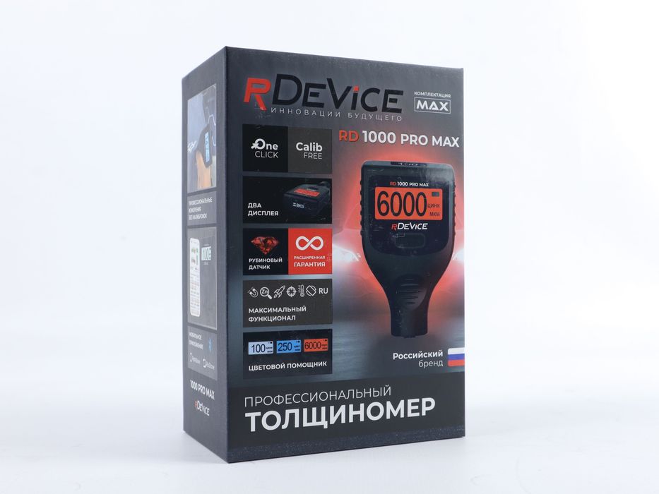 Толщиномер для автоподбора rDevice RD-1000 Pro MAX