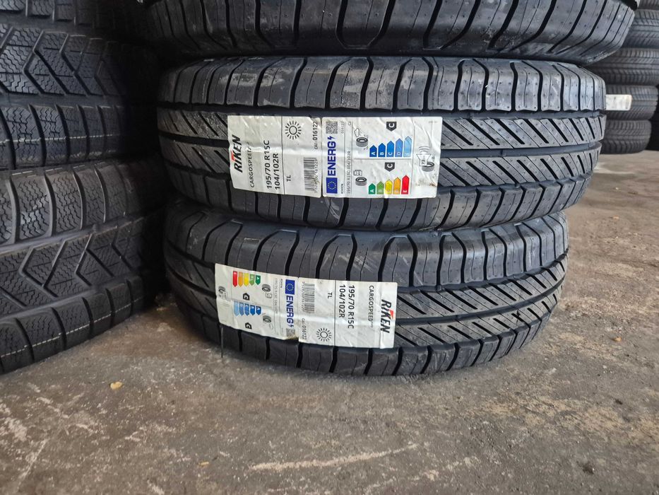 Anvelope de VARA - 195/70/15C 104/102R - RIKEN CargoSpeed - NOU - DOT 2024 ! SUPER PRET OFERTA !!