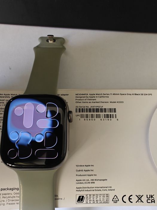 Продава Apple watch 11 46mm  GPS/100 % battery health