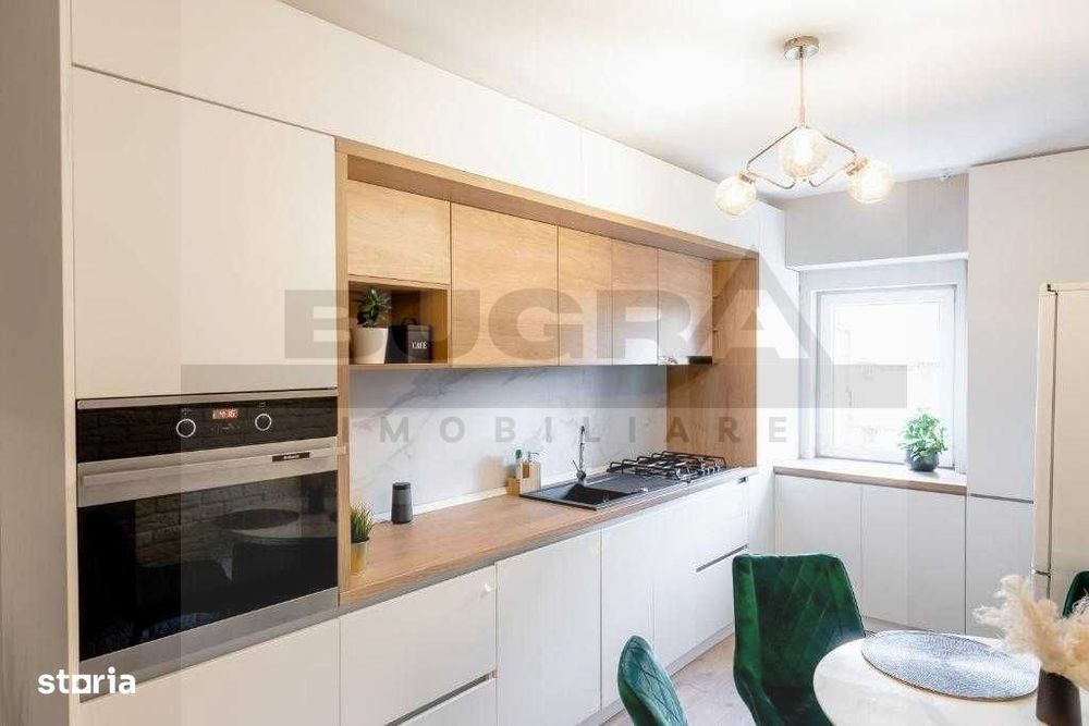 Apartament de 3 camere Ultrafinisat, 80mp, parcare, zona Sigma Center