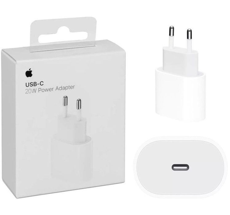НОВО!!! Оригинално зарядно устройство Apple USB-C 20W Power Adapter