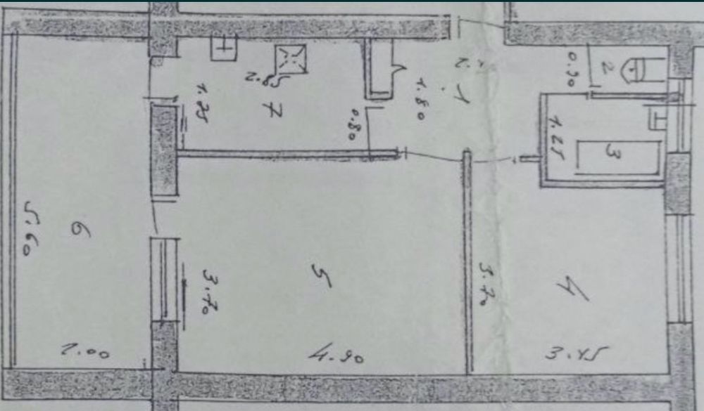 Продаётся 2/2/2 Карасу-6