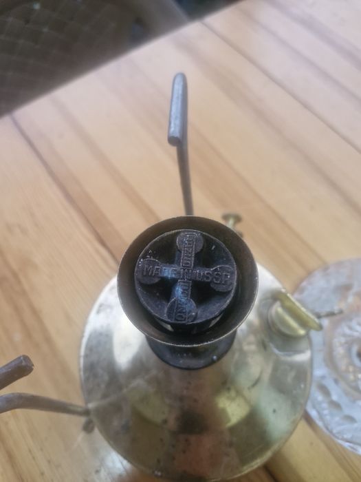 Ретро съветски месингов примус Рекорд-1 (Made in USSR)
