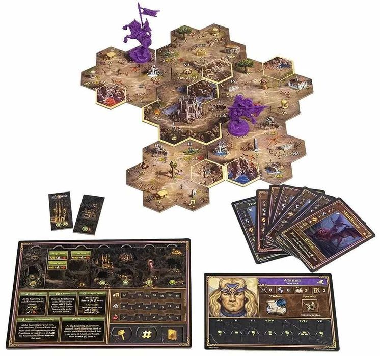 Настолна игра Heroes III - Heroes of Might & Magic III: The Board Game