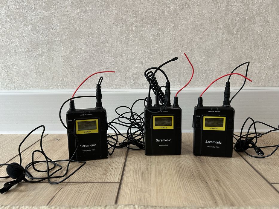 Радио петличный Saramonic UwMic9 TX9+RX9