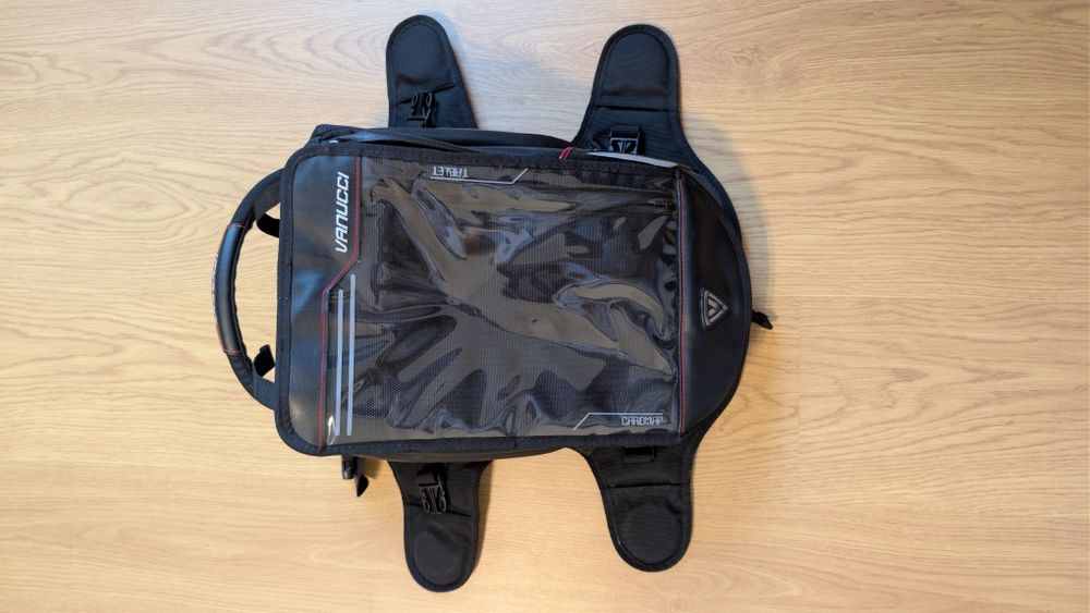 Geanta moto cu magneti Vanucci VSR01 Sportivo Racing Tankbag (18 L),