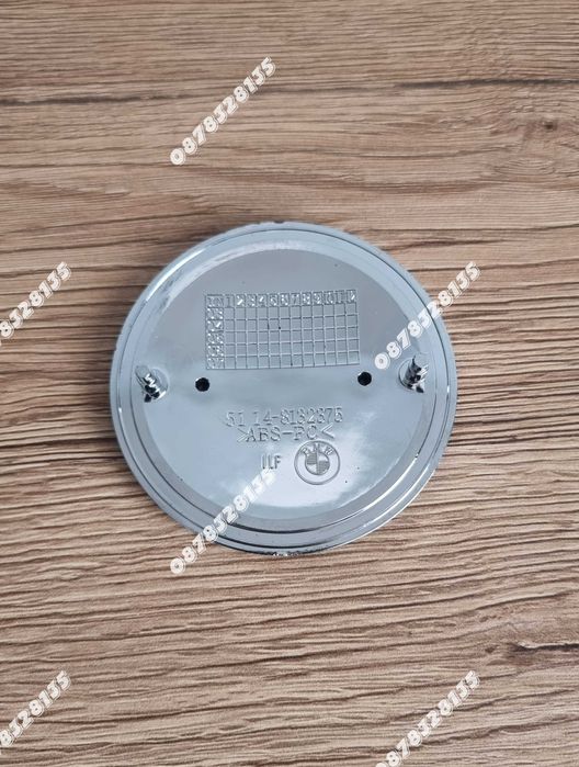 Емблема за БМВ / BMW 74мм Бяло-черна