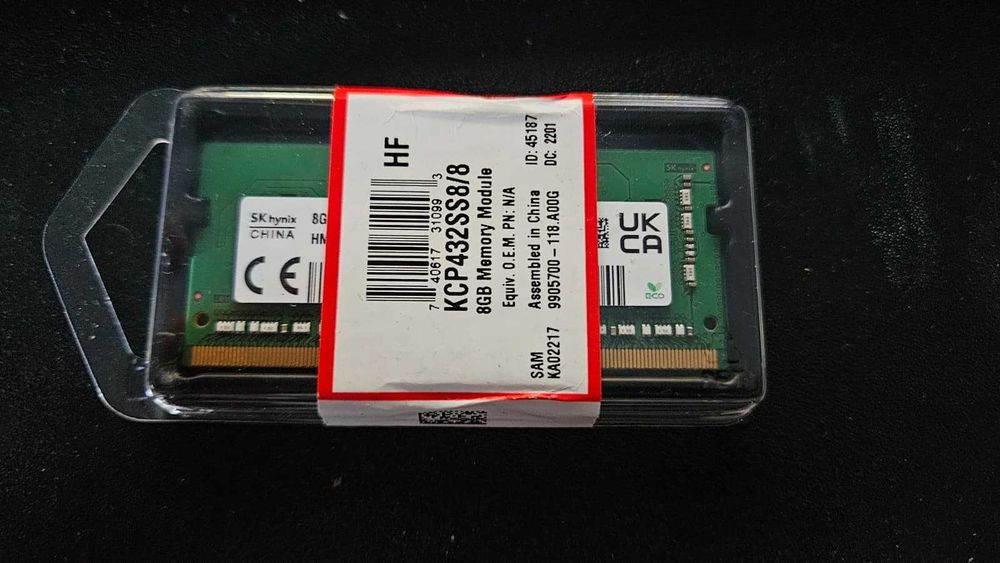 DDR4 8GB 1Rx16 PC4 - 3200mhz - SCD - 12