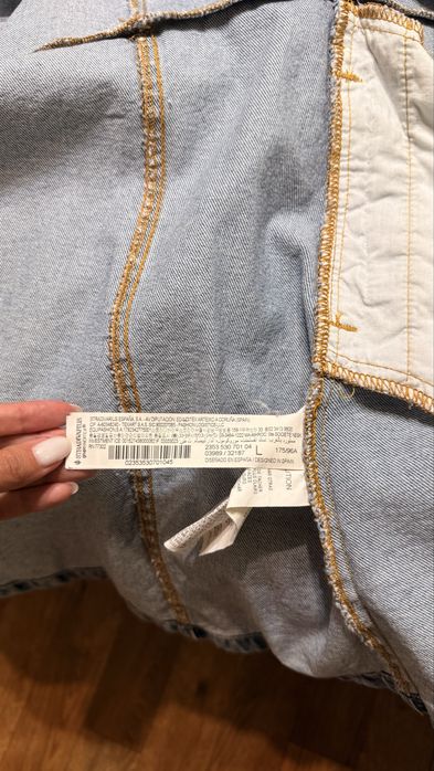 Джинсовое платье Stradivarius