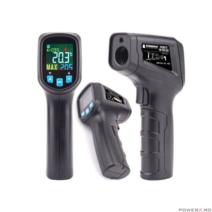 Pirometru, termometru laser, -50 ° C + 600 °, controlul sistemelor