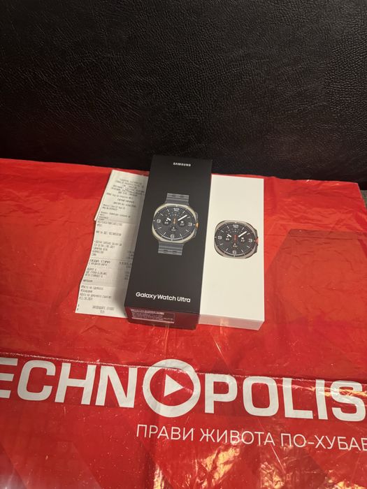 НОВ 47mm Samsung watch 8 Ultra LTE Technopolis Гаранция 2027 Silver