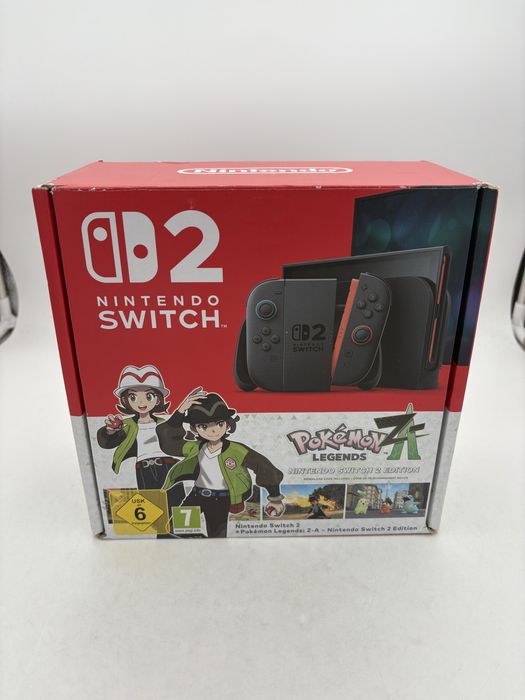 NINTENDO Switch 2, Joy-Con Light Red/Light Blue + Pokemon Legends Z-A