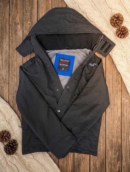 Hollister All-Weather Hooded Winter Jacket
