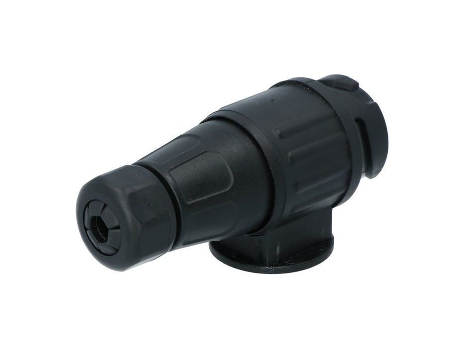 Fisa remorca auto Carpoint 12V 13 pini plastic Tip Jager ISO 11446, cu inchidere baioneta, pentru remorca rulota si suport biciclete, 1 buc