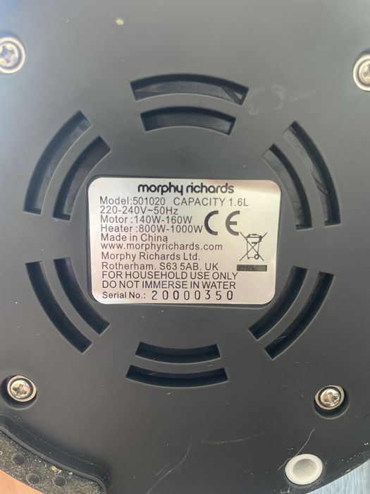 Aparat preparat supa crema Morphy Richards