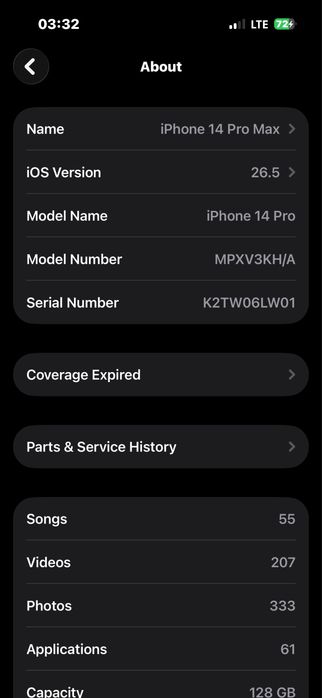 Iphone 14 pro 128gb
