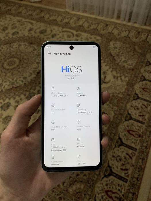 Продам Tehno Spark Go 1 64gb