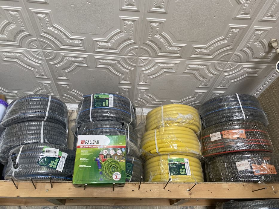 Поливочный шланг разного вида и диаметра! Доставка! Kaspi!