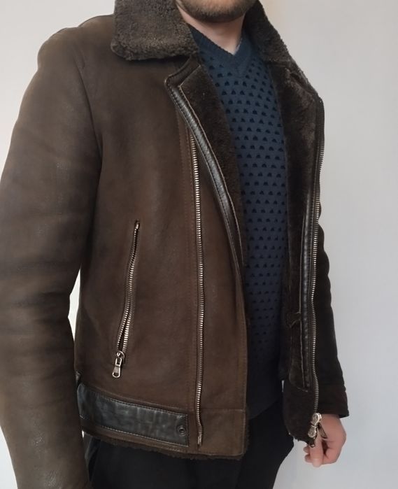 Продам мужскую дубленку .