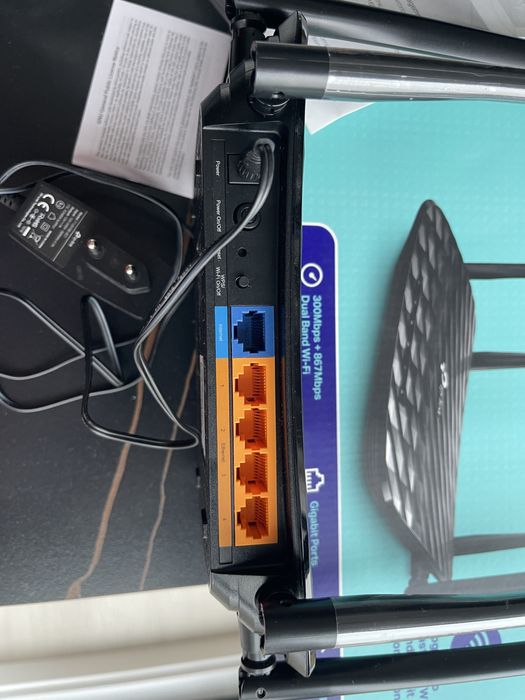 Router Wireless TP-Link AC1200 Archer C6 Gigabit