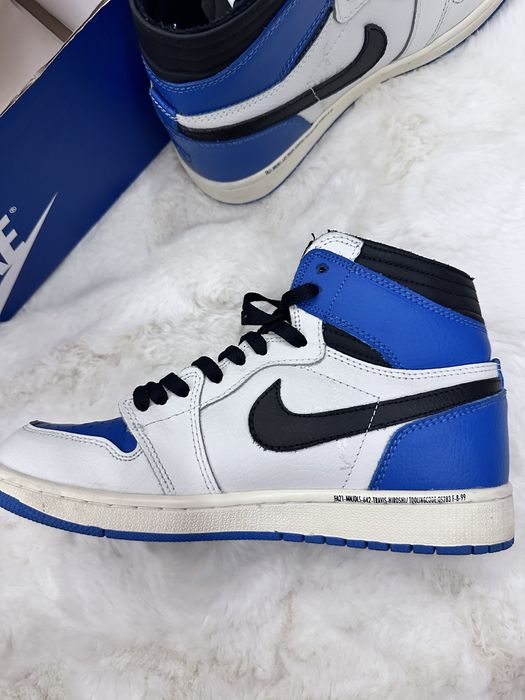 Кроссовки Nike Air Jordan 1 x Travis Scott x Fragment