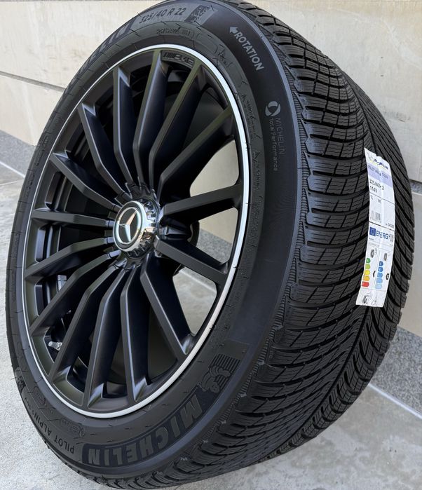 Оригинални джанти Мерцедес GLS МАЙБАХ 63АМГ 22 цола Mercedes GLS 167 63AMG MAYBACH X167 GLS600 ГЛС 450d фейслифт пакет БРАБУС ГЛС класа с нови гуми
