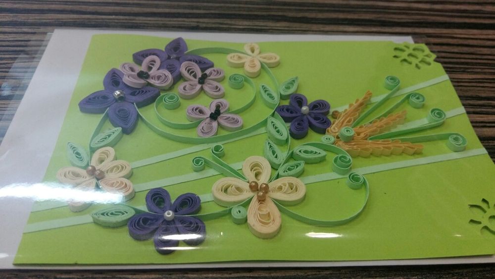 Квилинг картички