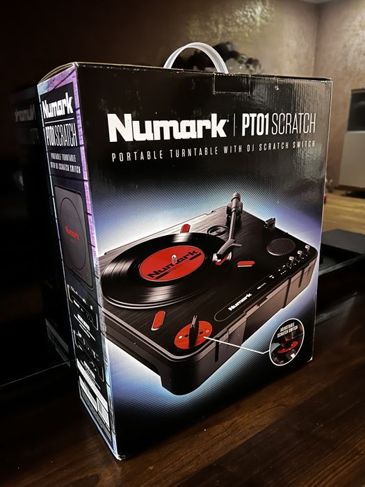 Виниловый проигрыватель Numark PT01 Scratch