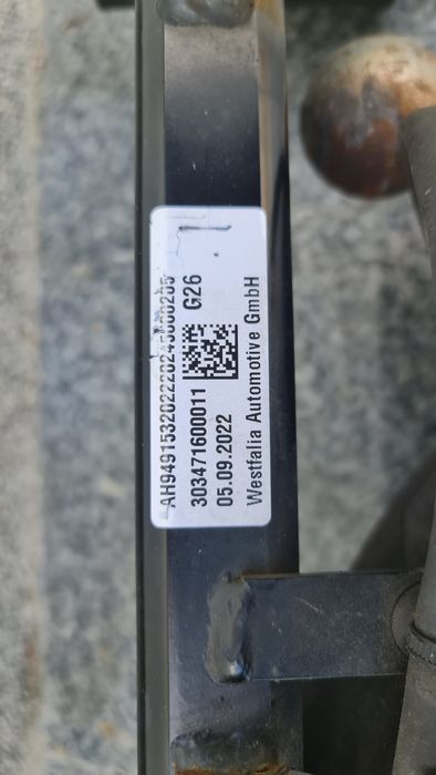 Carlig electric remorcare tractare BMW 4 G22 G23 G26 I4 9491532