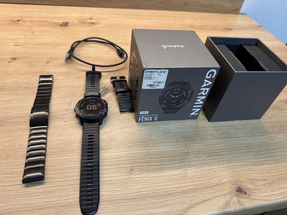Vand ceas Garmin Fenix 6 Sapphire