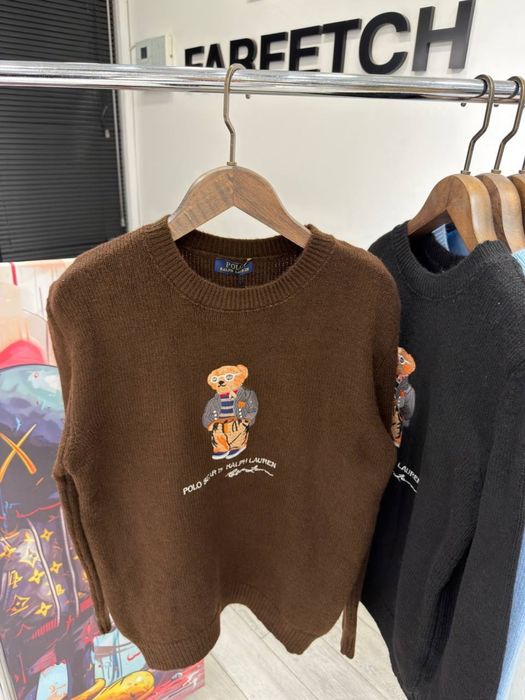 Мъжки пуловер Polo Ralph Lauren Polo Bear плетка
