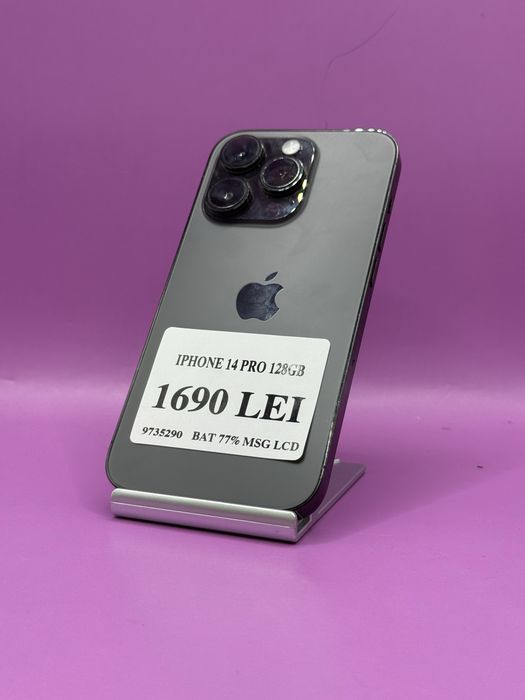 iphone 14 Pro 128Gb 77% •Amanet Matei Cranagsi•97352