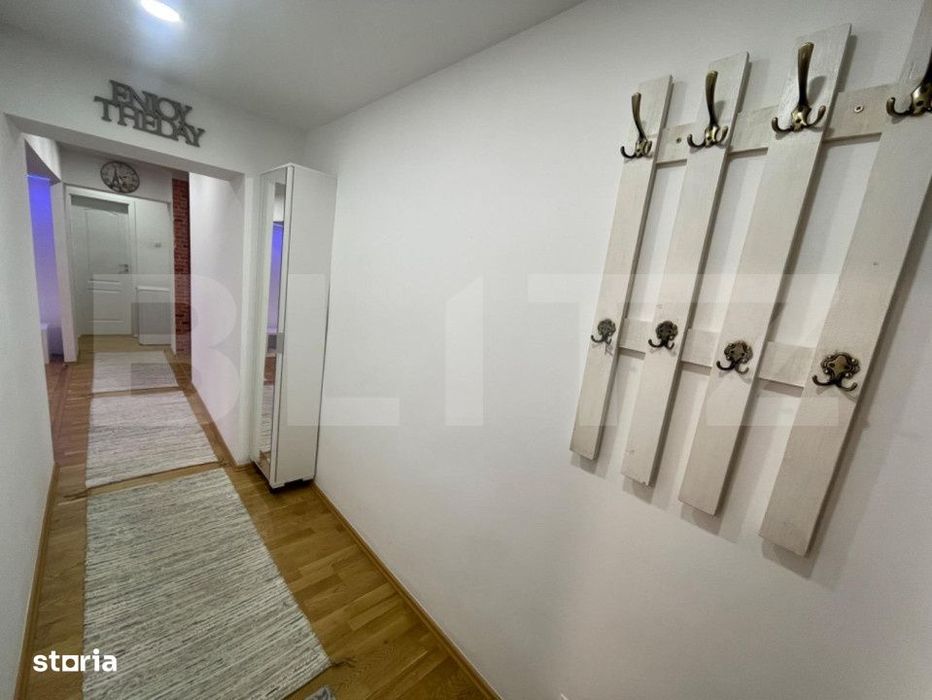 Apartament 2 camere 60mp, centrala termica, zona ultracentrala