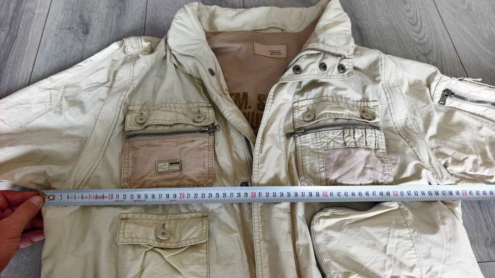 Geacă Camel Active field utility crem bărbați mărimea 54