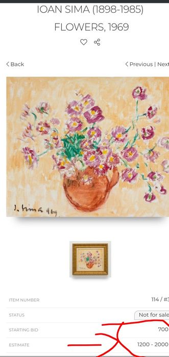Tablouri Ioan Sima 50/60