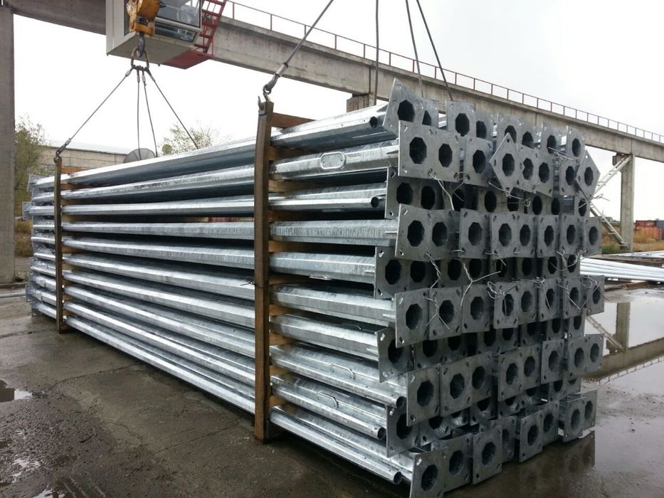 Опоры освещение Горячего оцинкования