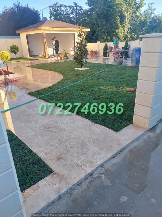 Gazon Rulou Premium pentru Curți și Grădini Moderne