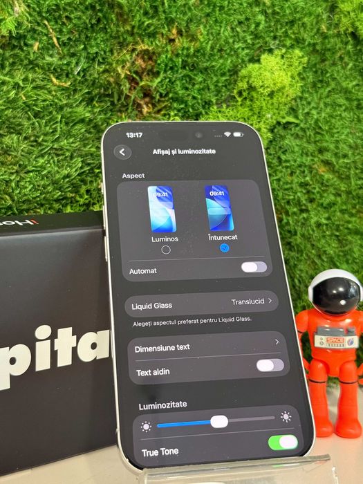 iPhone 15 Pro White Titanium Alb 128GB, 92% Baterie #7030