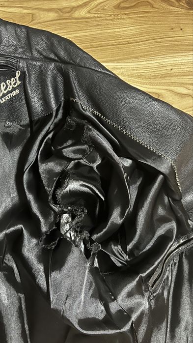 Diesel leather jacket