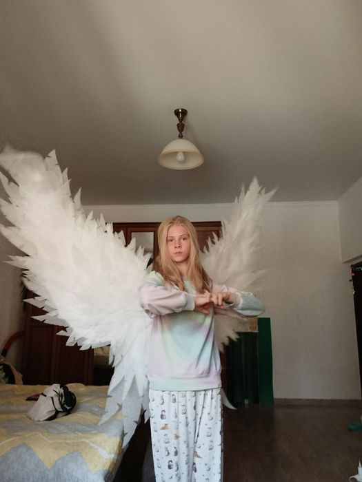 Крылья ангела белые