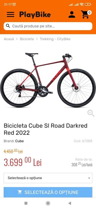 Cube sl road hidraulica