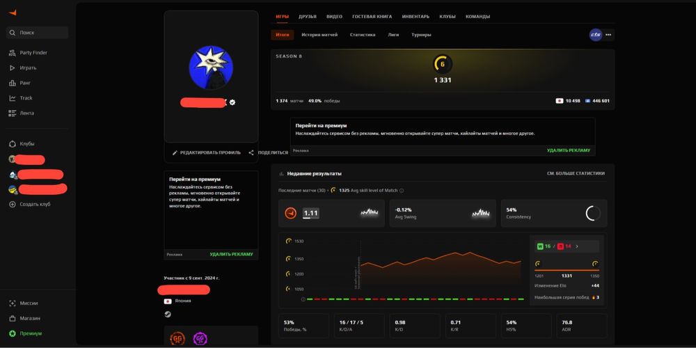Продаю Steam аккаунт+фэйсит аккаунт