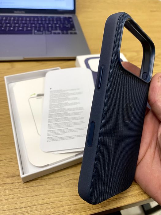 Apple MagSafe Silicone TechWoven iPhone 17 Pro Pro Max Air кейс