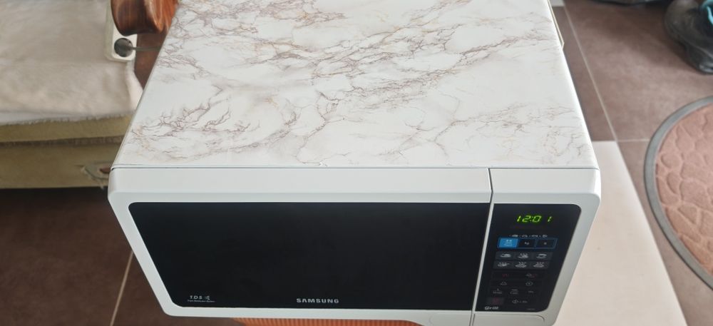 Cuptor cu microunde Samsung GW73E-WB, 750 W, 20 l, Grill, Digital, Alb