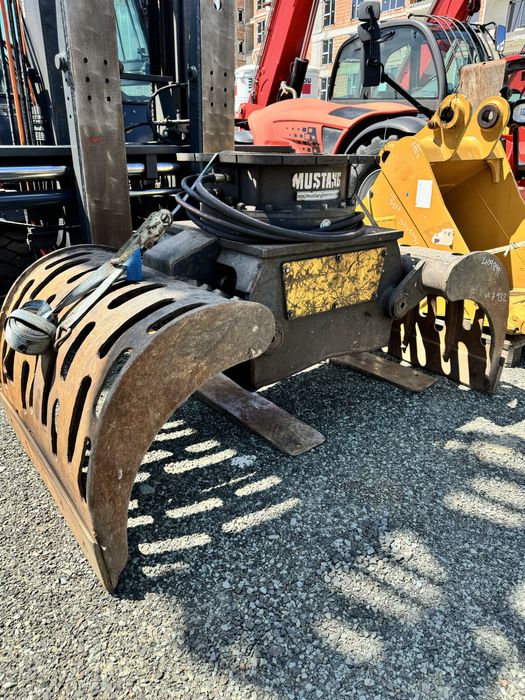 Graifer hidraulic rotativ MUSTANG GPR 1500 pt exavatoare 17-23T